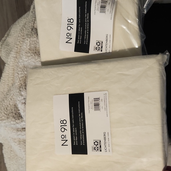 Cream Colored Sheer Curtains - Picture 4 of 4